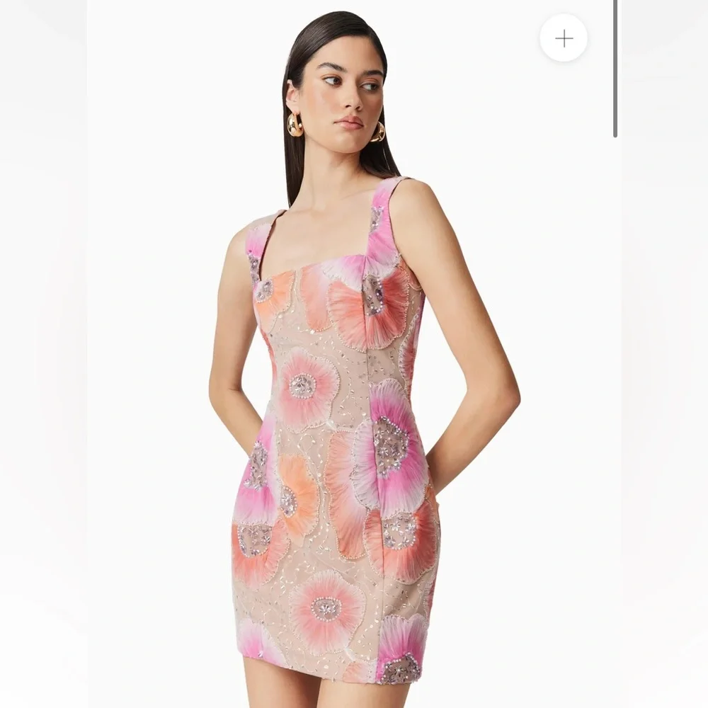 Elliatt Brittany Floral Mini Dress - Size Extra Small - Picture 1 of 6